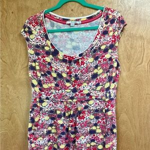 Boden Margot Dress w/Pockets Floral Size 12R